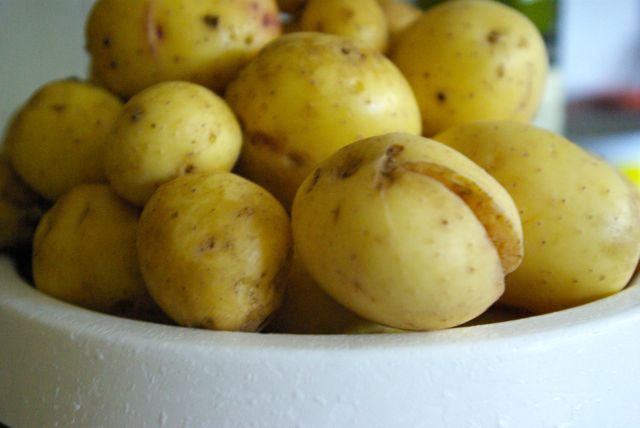 Kartoffeln geputzt