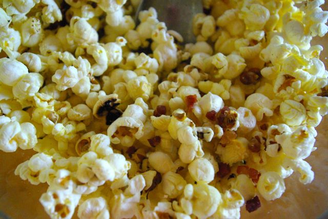 Popcorn mit Speck