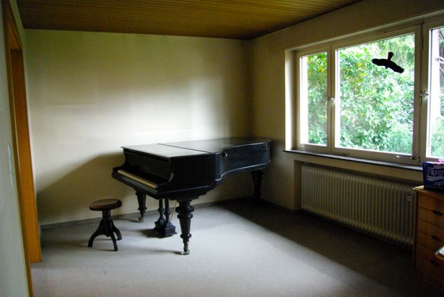 Wohnzimmer Klavier